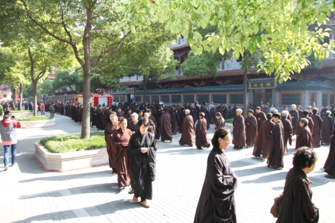 「佛教」德林长老百岁寿诞在江苏扬州高旻寺隆重举行