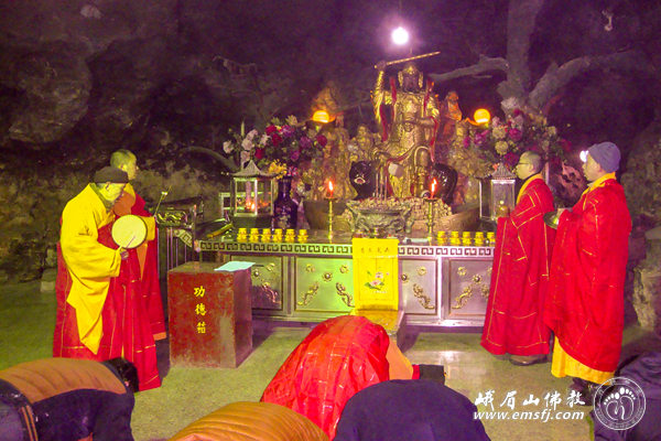 「佛教」四川峨眉山仙峰寺举行九老洞财神开库法会 「佛教」四川峨眉山仙峰寺举行九老洞财神开库法会