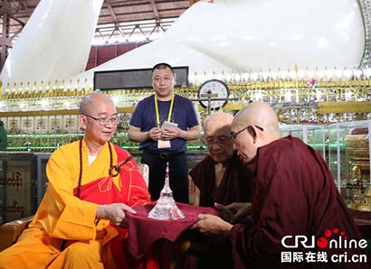 「佛教」中佛协会长学诚大和尚应邀率团访问缅甸