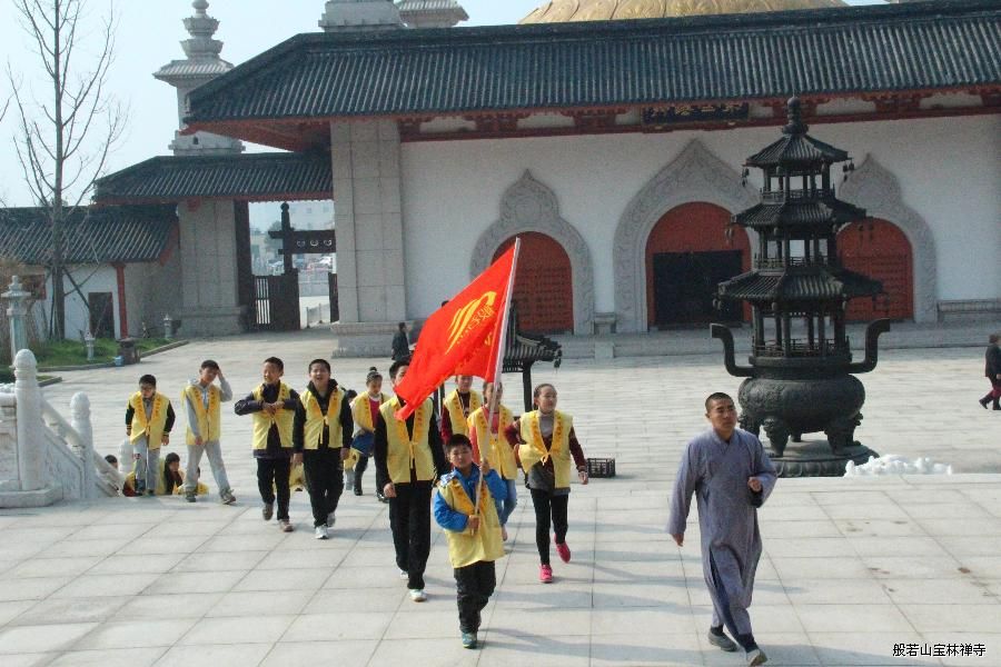 「佛学」江苏常州市武进区淹城宝林禅寺圆满举办第二期青少年佛学体验营