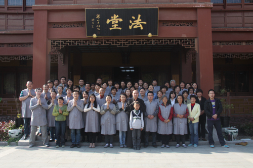 「佛教」江苏太仓同觉寺释迦古佛圣像开光暨同觉书院落成庆典举行