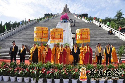 「佛教」南山禅寺举行方丈又果长老舍利入塔法会 「佛教」南山禅寺举行方丈又果长老舍利入塔法会