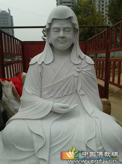「禅宗」河北二祖匡教禅寺恭迎禅宗二祖慧可大师圣像