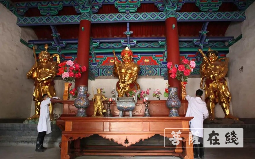 「少林寺」嵩山少林寺积极落实恢复开放准备工作