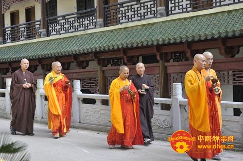 「佛教」广东南华禅寺2014年二部僧三坛大戒法会正式开始