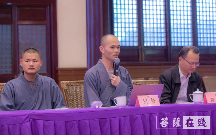 「佛教」福建省民宗厅巡视员萨支农一行赴江苏佛学院寒山学院调研