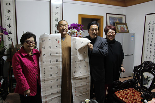 台湾人民最大党主席许荣淑一行参访厦门梵天禅寺