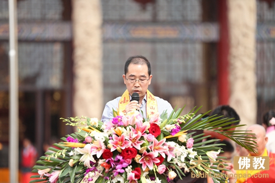「佛教」仁炟大和尚荣膺山东博山正觉寺方丈