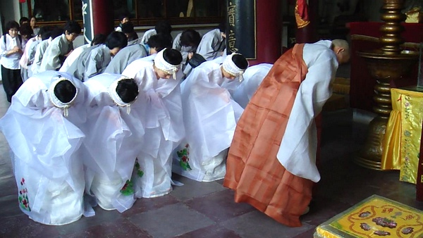 「禅茶」祖寺开净筵，品茗悟禅心——记安徽三祖禅寺与韩国佛母会禅茶交流会