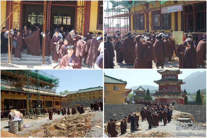 「东林寺」2011年5月份东林寺一昼夜经行法会圆满结束