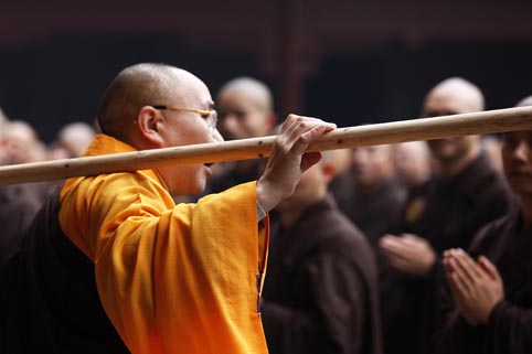 「菩萨戒」浙江绍兴炉峰禅寺传戒法会：教三坛请戒、三坛正授