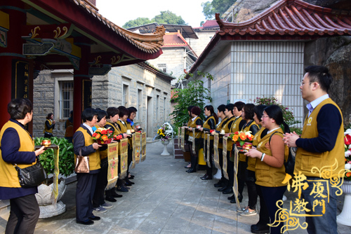 「福建厦门」福建厦门万石莲寺举行开因尼师追思荼毗法会