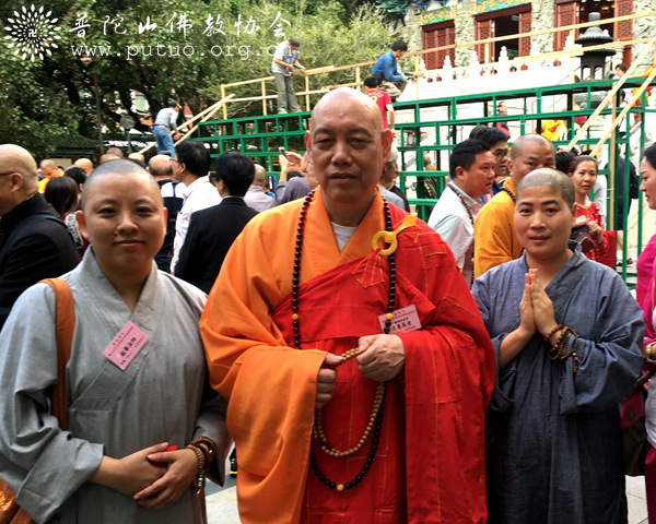 「佛教」香港宝莲禅寺举行第八代方丈净因法师升座典礼