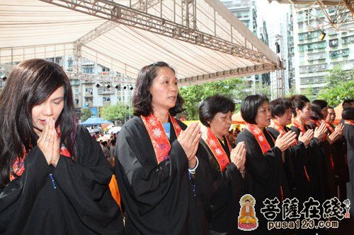 「佛教」澳门普善佛堂端午佳节隆重举行消灾祈福法会