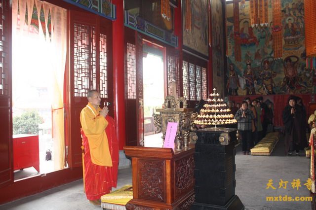 「圣诞节」陕西勉县天灯禅寺举行观音菩萨圣诞暨祈福平安法会