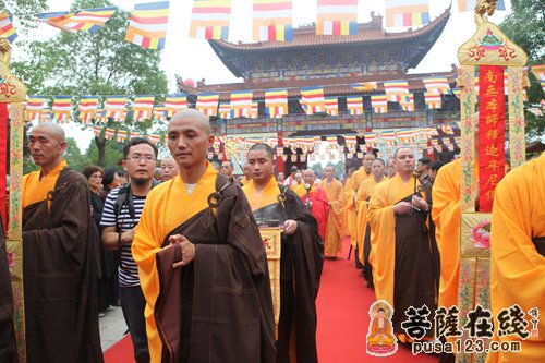 「净慧法师」江苏苏州皇罗禅寺隆重举行净慧法师升座法会庆典
