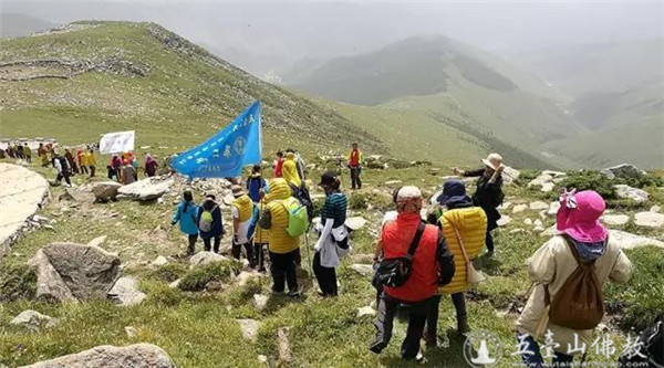 「五台山」五台山文殊洞圆满举办第二届环保朝台行