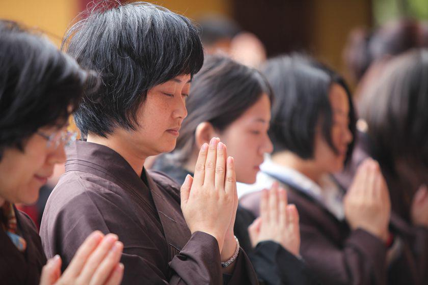 「观音」2015年二月十九观音圣诞拜忏、放生法会