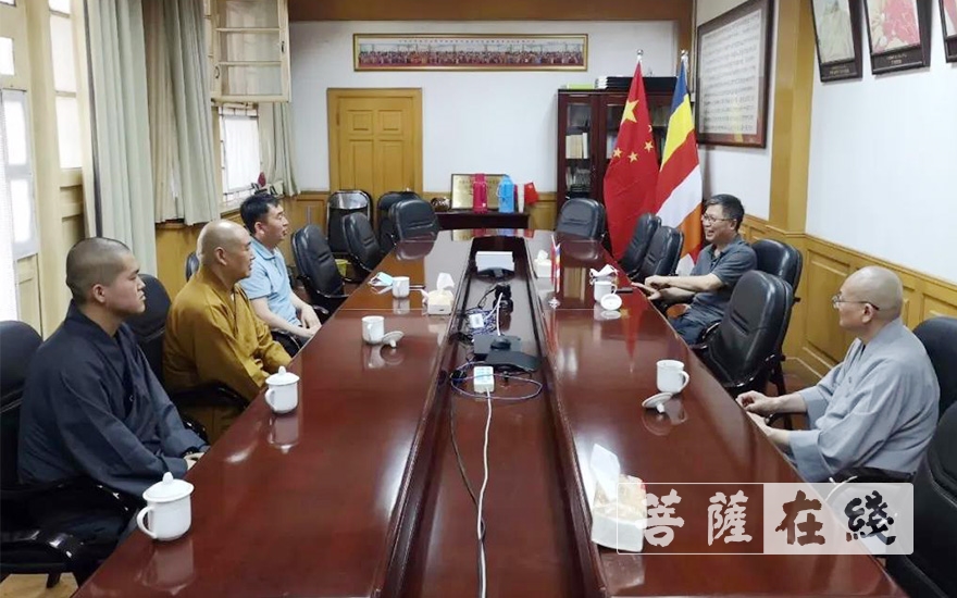 「佛教」五台山佛教协会会长昌善法师一行拜访中国佛教协会 「佛教」五台山佛教协会会长昌善法师一行拜访中国佛教协会