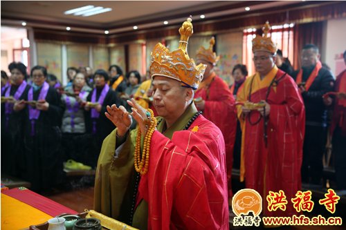 「佛教」上海洪福寺水陆法会第七天：圆满送圣
