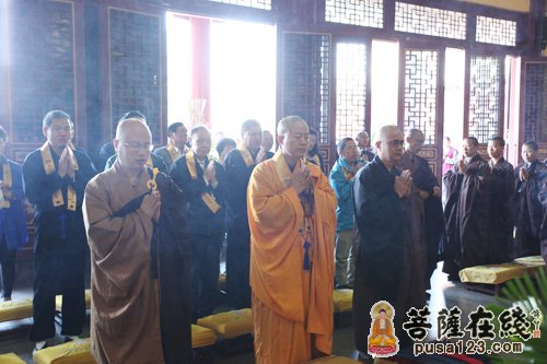 「佛教」净慧长老示寂周年追思法会暨舍利塔奠基在湖北四祖寺举行
