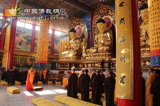 「佛教」河北唐山大药王寺举行药师忏洒净仪式 「佛教」河北唐山大药王寺举行药师忏洒净仪式