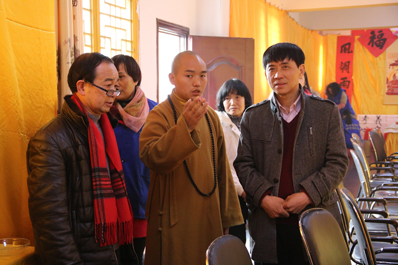「大冶」“祥和大千  新年祈福”大冶市诗词楹联学会莅临目莲寺参访采风  献诗献联