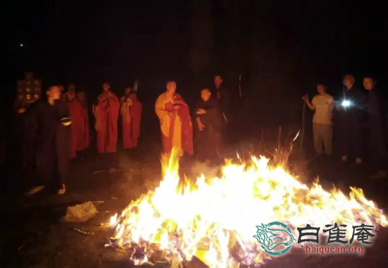 「三时系念」河北白雀庵圆满举行三时系念法会暨施放焰口超度法会 「三时系念」河北白雀庵圆满举行三时系念法会暨施放焰口超度法会