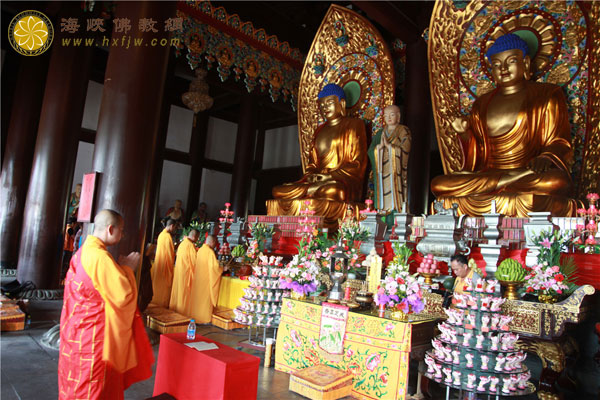 「南山寺」海南三亚南山寺盂兰盆会为江苏昆山爆炸事故、云南鲁甸地震遇难