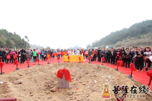 「宜春」江西省宜春市崇圣禅寺举行开工庆典