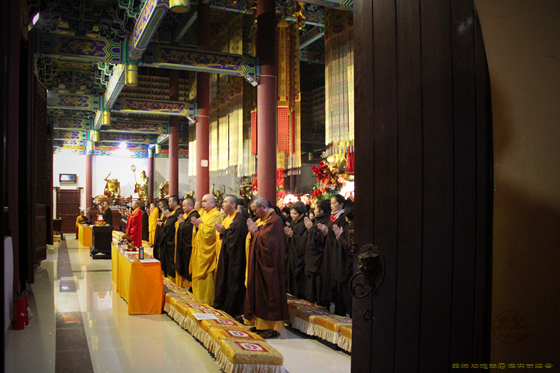 「佛教」浙江温州西隐古寺药师功德期供天法会圆满