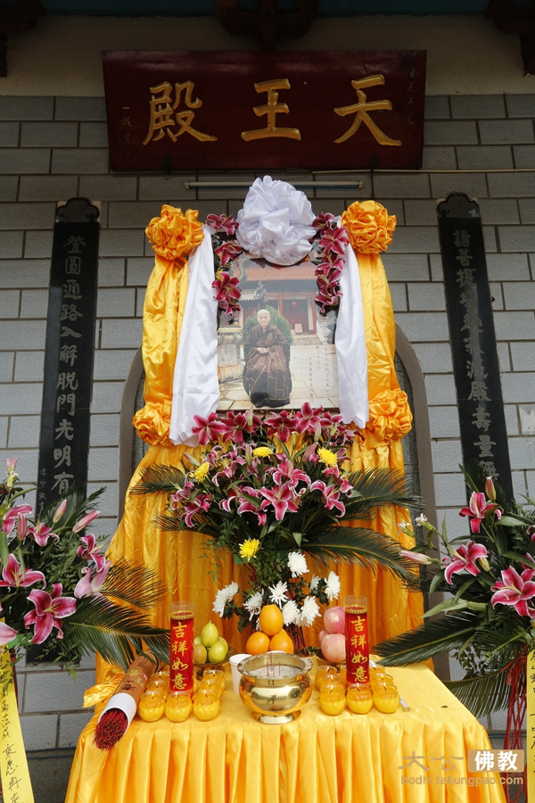 「佛教」江西永修云居山瑶田寺举行法常长老尼荼毗法会