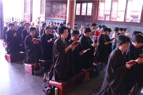 「观音」福建厦门石室禅院、梵天禅寺举行观音成道日拜千佛祈福吉祥法会