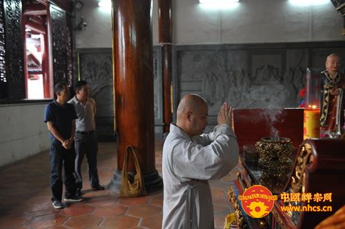「佛教」湖北黄梅佛教参访团到广东南华禅寺朝圣