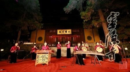 「灵隐寺」浙江灵隐寺天心月圆云林茶会纪念弘一大师受戒95周年