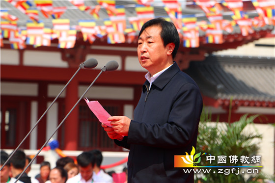 「龙泉寺」河北唐山龙泉寺隆重举行佛像开光大典暨2016唐山世园会祈福法会