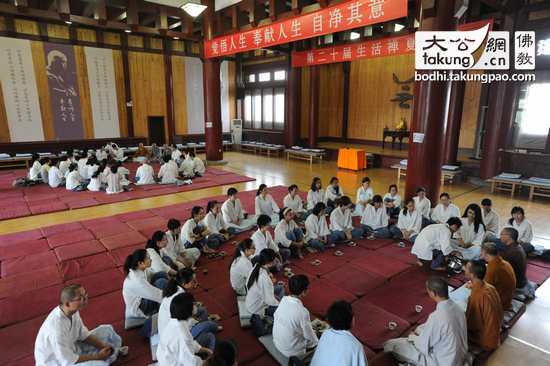 「佛教」海内外高校学子体验柏林禅寺“生活禅”修行
