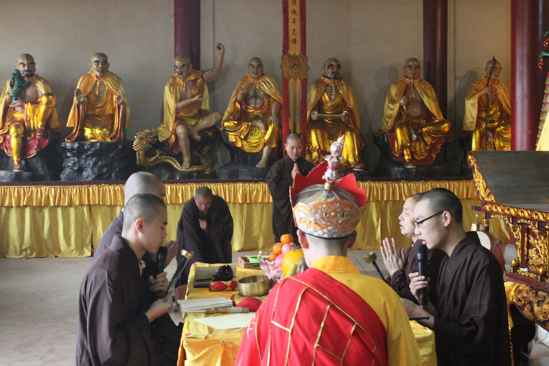 「佛教」大冶目莲寺圆满举行清明三时系念超荐法会