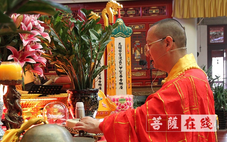 「佛教」贯彻常态化防疫措施 昆明宝华寺顺利举办盂兰盆法会