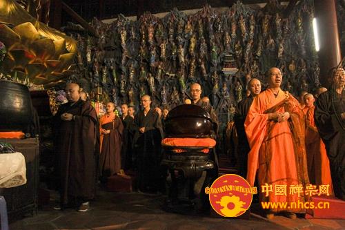 「佛教」广东韶关南华禅寺举行“六祖诞”吉祥祈福法会