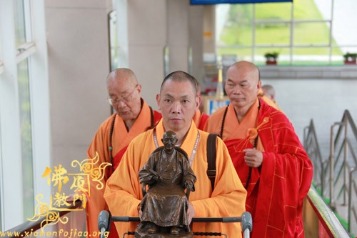 「佛教」印顺导师舍利回归交接仪式在南普陀寺隆重举行 「佛教」印顺导师舍利回归交接仪式在南普陀寺隆重举行