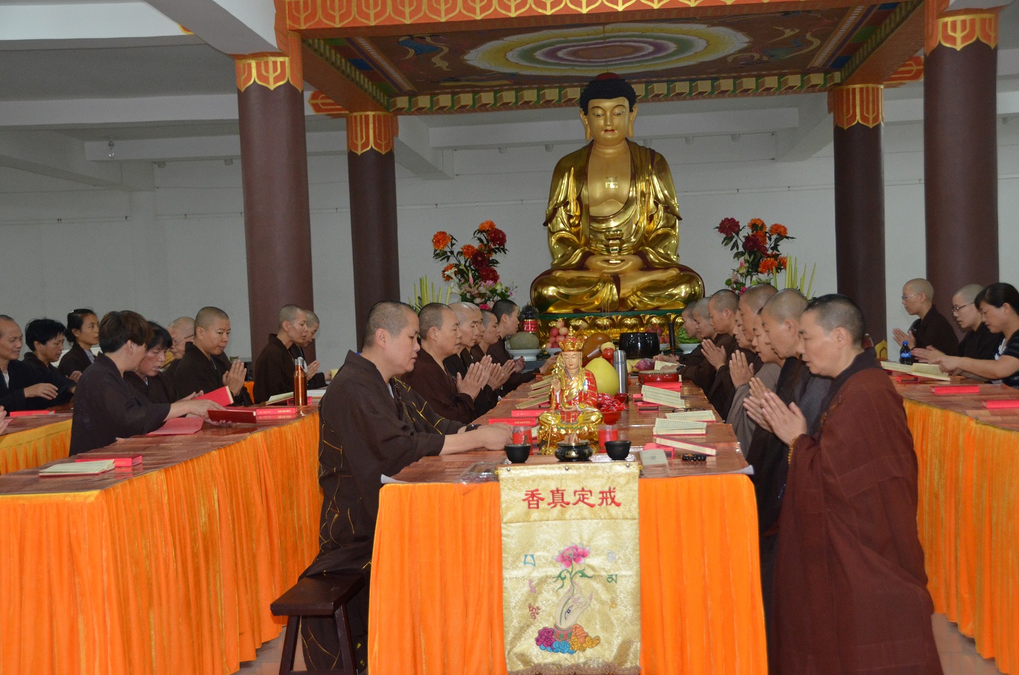 「佛教」浙江奉化大慈禅寺举办盂兰盆超度法会