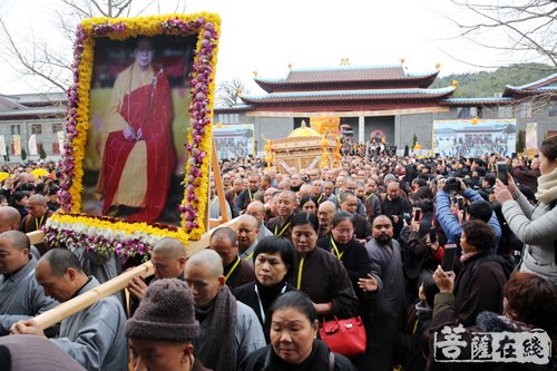 「云居山」一诚长老追思法会于云居山真如寺举行 万人泪洒现场（一）