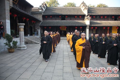 「宝华山」江苏省宝华山隆昌寺传授三坛大戒法会初坛隆重举行