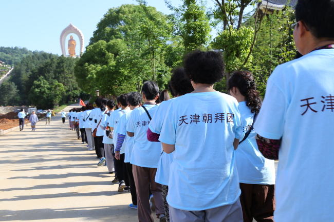 「东林大佛」天津朝拜团参礼江西东林大佛