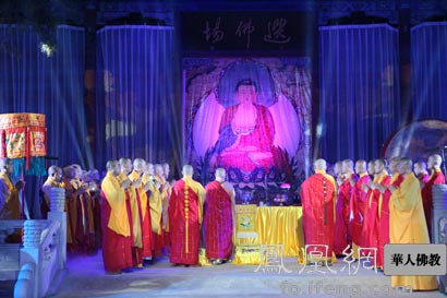 「戒台寺」古刹梵音绕京城 北京戒台寺佛教音乐会感动观众