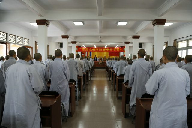「佛教」广东尼众佛学院2015年春季开学典礼 隆重召开 「佛教」广东尼众佛学院2015年春季开学典礼 隆重召开