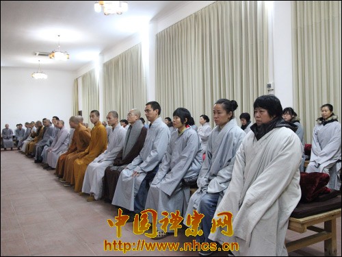 「佛教」广东南华禅寺举行2012度禅七法会起七仪式