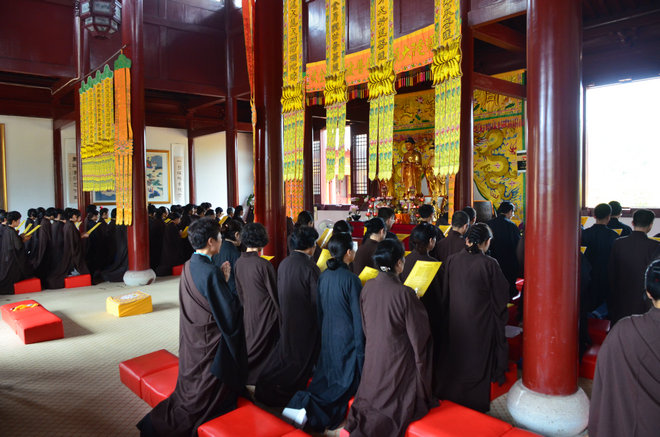「东林寺」江西九江东林寺8月下旬10日闭关念佛圆满出关