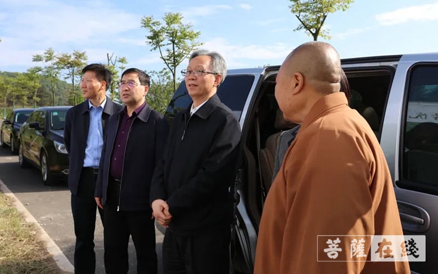 「溧水」中央统战部十一局调研江苏尼众佛学院溧水校区筹建情况